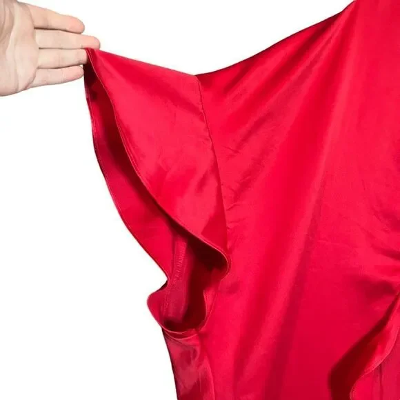 ‎Victoria’s Secret red short sleeve robe - Picture 5 of 8